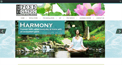 Desktop Screenshot of pondclinic.com